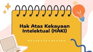HAK ATAS KEKAYAAN INTELEKTUAL (HAKI) - balustradellc