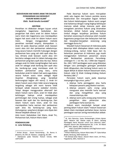 Hak Waris Anak Diluar Perkawinan Sah - Legal Keluarga - balustradellc