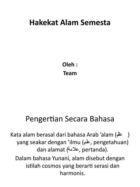 Hakekat Alam Semesta 2 (Atom) | Universitas Islam Negeri Syarif ... - wintechmobiles.com