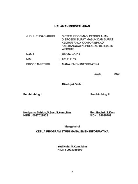 HALAMAN PERSETUJUAN - balustradellc