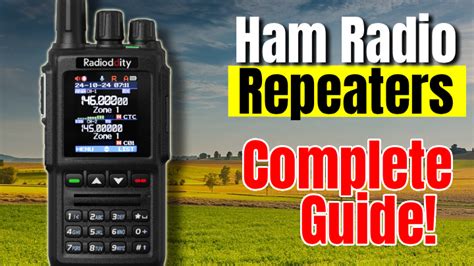 Ham Radio Repeaters: Complete Guide with Instructions - balustradellc