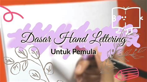 Hand Lettering Dasar Untuk Pemula - muktibox.com