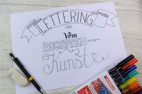 Hand Lettering - Bounce Lettering - STAEDTLER - muktibox.com