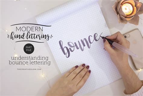 Hand Lettering Series Part 5 - Bounce Lettering - The … - muktibox.com