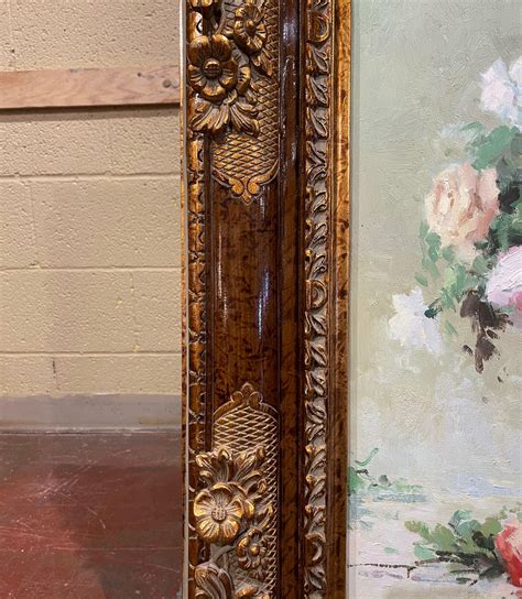 Hand Painted Carved Imported Oil Painting - balustradellc