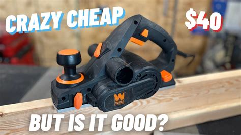 Hand Planer How To For Beginners // Wen 6 Amp Planer Review - balustradellc