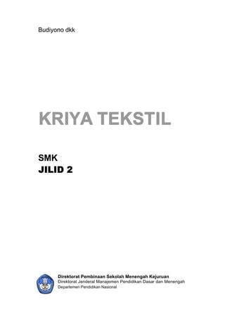 Handbook Kria Tekstil | Jilid 2 | PDF - muktibox.com