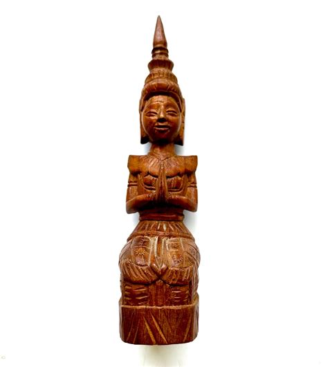 Handcarved Asian Goddess - Etsy - muktibox.com