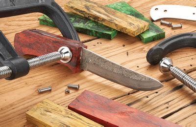 Handcrafting a Custom Knife | Woodcraft - balustradellc