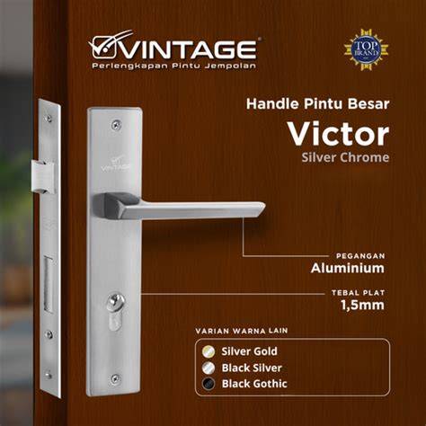 Handle Pintu Body Kunci Biasa Blue Series Vintage Nicholas - raincitystudios.com