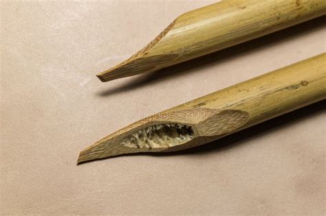 Handmade Bamboo Calligraphy Pens Stock Photos - Dreamstime - muktibox.com