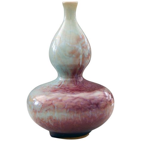Handmade Celadon Ceramic Vase – Chinese Jun Style Porcelain - balustradellc