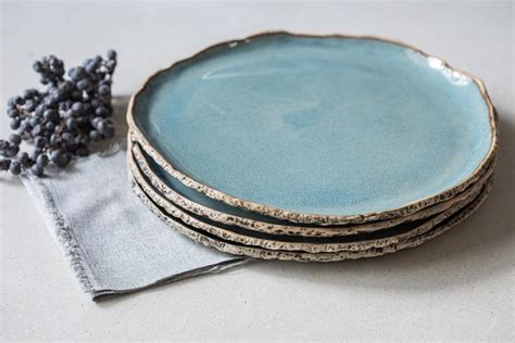 Handmade Ceramic Dinner Plates - Etsy - muktibox.com