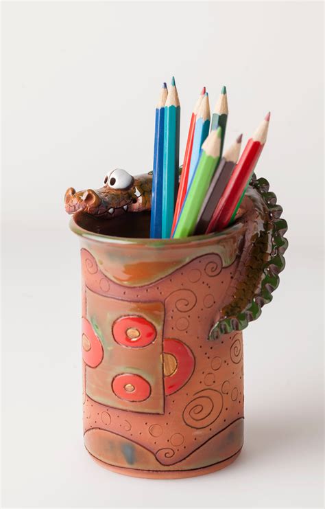 Handmade Ceramic Pen Holders - Etsy - muktibox.com