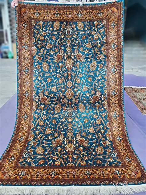 Handmade Persian Silk Rugs - Etsy - balustradellc