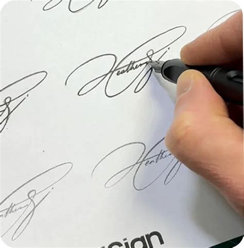 Handmade signatures by professional calligraphers - muktibox.com