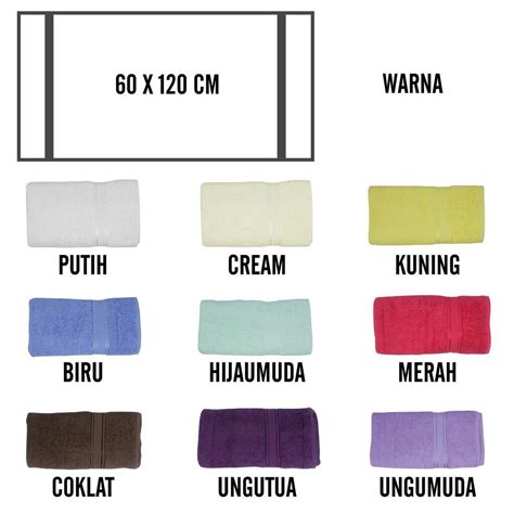 Handuk Travel Ukuran 60x120 - balustradellc