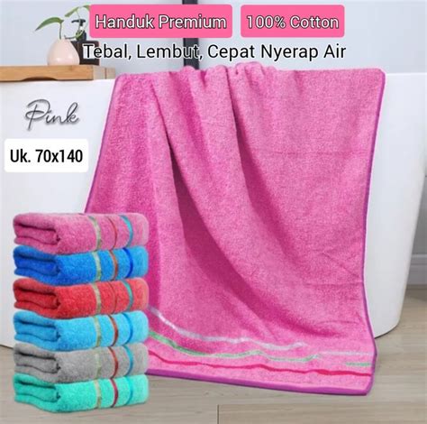 handuk ukuran dewasa .lembut menyerap lebih banyak air .. - balustradellc