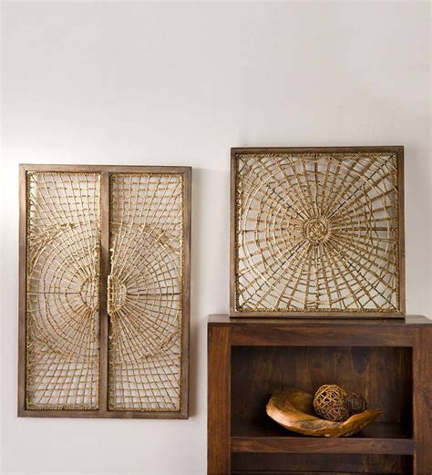 Handwoven Rattan Wall Decor - Premium Home Accents - balustradellc