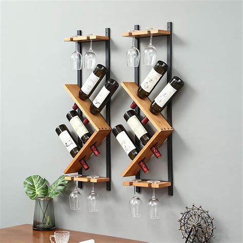 Hanging Wine Rack | Wall-Mounted & Freestanding Options - Target - balustradellc