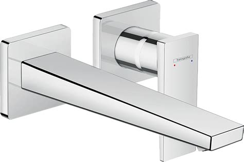 HANSGROHE 32526 METROPOL 4 5/8 INCH WALL MOUNTED DOUBLE HOLE BATHROOM ... - balustradellc