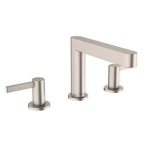 Hansgrohe 76033821 Finoris 5 3/8 Inch Deck Mounted Widespread Bathroom ... - balustradellc