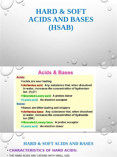 Hard and Soft Acids and Bases: Chemical Bonding - wintechmobiles.com
