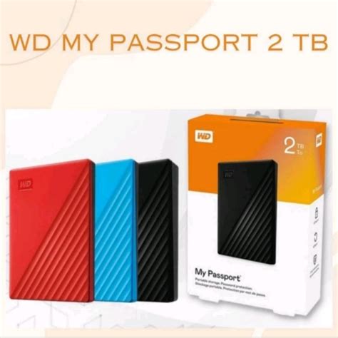 Hardisk External WD MY PASPORT 2TB - Shop - balustradellc
