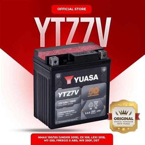Harga Aki Ytz7 V Lexi Yuasa Terbaru, Spesifikasi ... - balustradellc