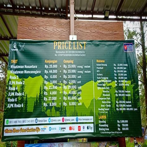 Harga dan Fasilitas Ranca Upas Ciwidey Bandung - balustradellc