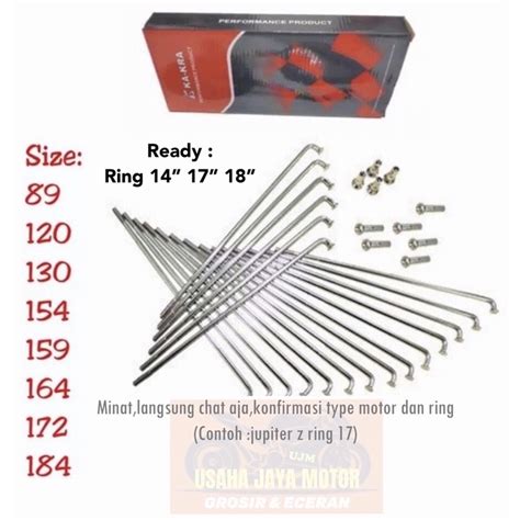 Harga Jari Jari Ring 17 - raincitystudios.com