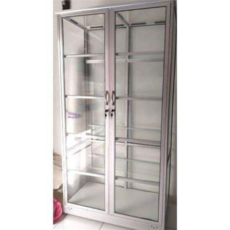 Harga Lemari Kaca 2 Pintu - balustradellc