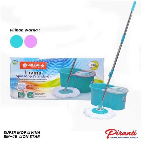 Harga LS Spin Mop Livina Standard bm-45 1 pcs - raincitystudios.com