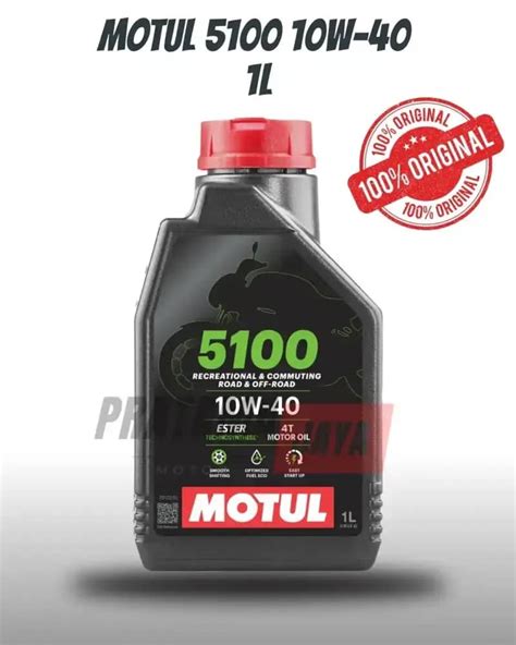 Harga Oli Motul Ester 5100 10 W40 Terbaru ... - raincitystudios.com