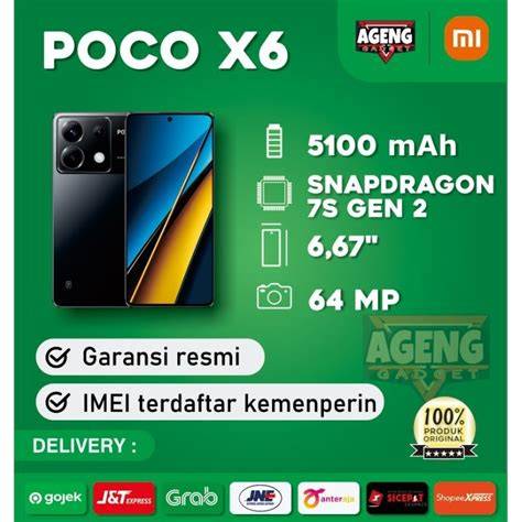 Harga POCO X6 Terbaru & Resmi Maret 2026 - balustradellc