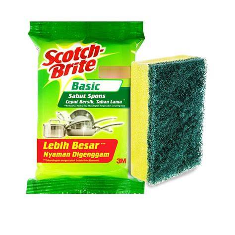 Harga SCOTCHBRITE Sabut Cuci Piring 1 pcs - raincitystudios.com