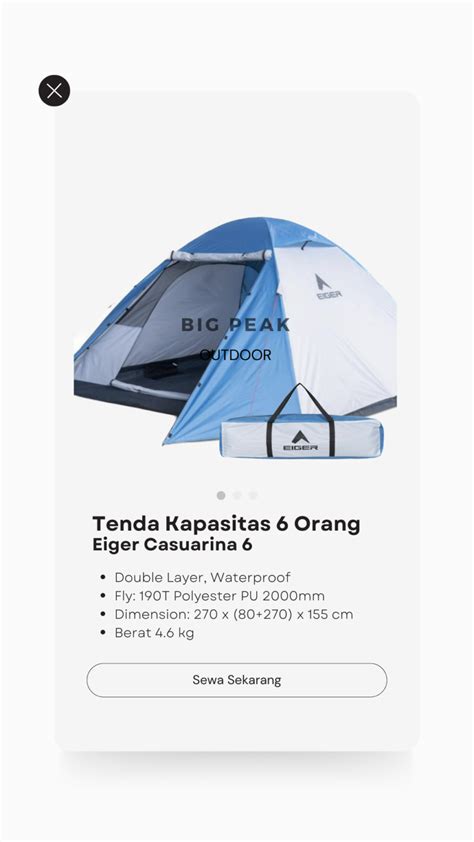 Harga Sewa Alat Di Big Peak Outdoor - balustradellc