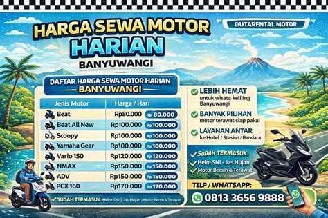 Harga Sewa Motor Klaten - raincitystudios.com