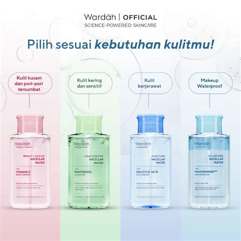 Harga Wardah Micellar Water Exclusive pcs Exclusive - raincitystudios.com