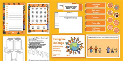 Harmony Week Activity Pack | Australian Primary … - balustradellc