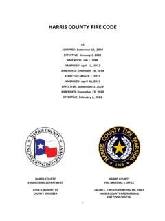 HARRIS COUNTY FIRE CODE - balustradellc