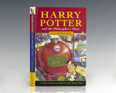 Harry Potter Philosophers Stone by Rowling, First Edition - balustradellc