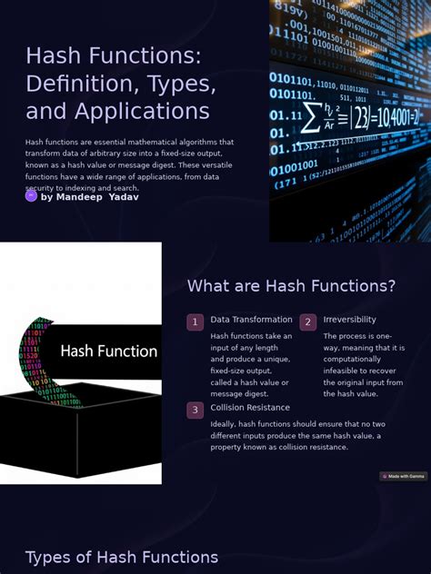 Hash Functions and Types of Hash functions - GeeksforGeeks - coolestguyplanet.net