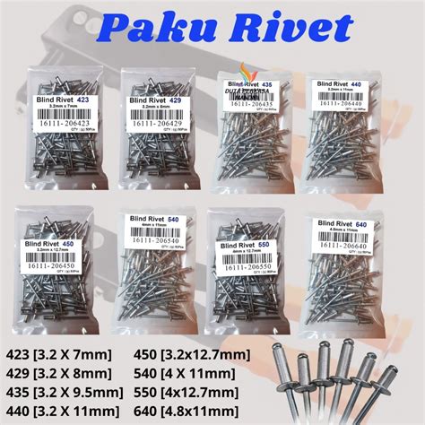 Hasil pencarian untuk 'Paku Rivet' - Shopee Indonesia - balustradellc