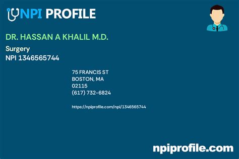 HASSAN Y KHALIL M.D. NPI 1023090297