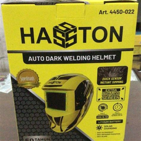 HASSTON Topeng/Kedok Las Auto Otomatis Gelap … - balustradellc