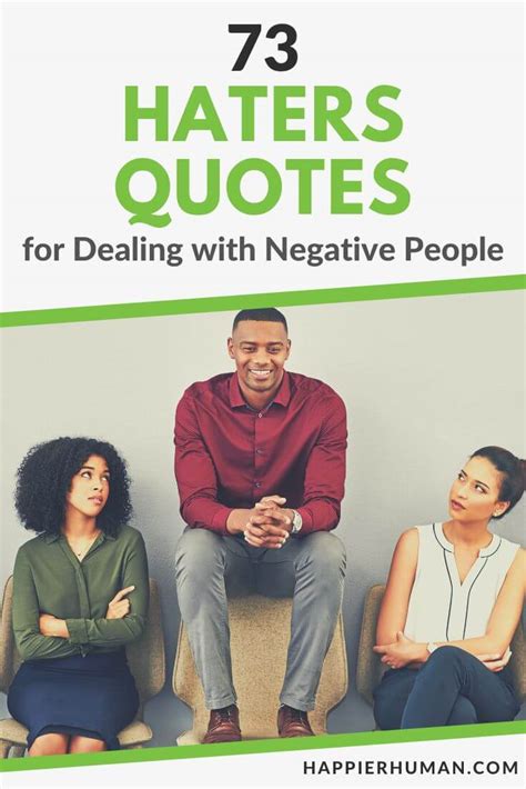 Haters Quotes for Dealing With Negative People - balustradellc