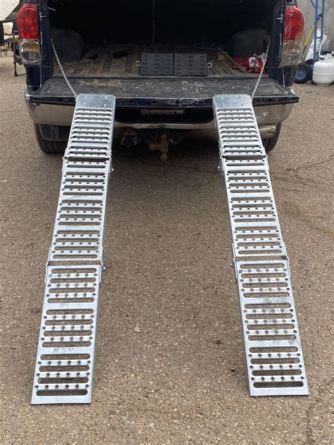 HAUL-MASTER 1000 lb. Capacity 9 in. x 72 in. Tri-Fold Loading Ramps ...