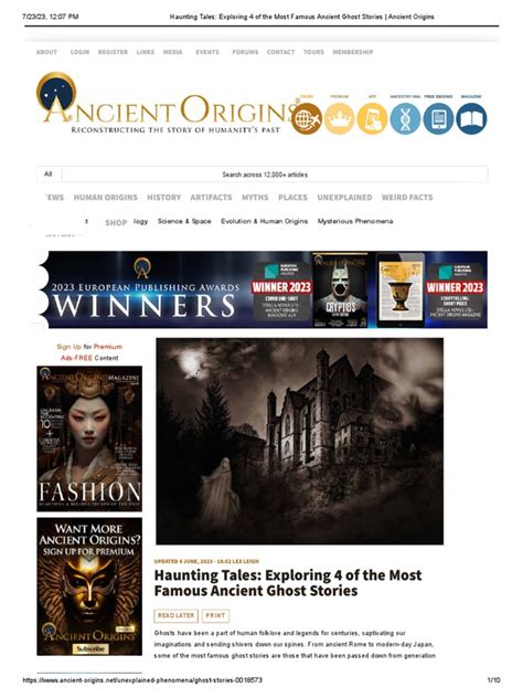 Haunting Tales: Exploring 4 of the Most Famous … - balustradellc