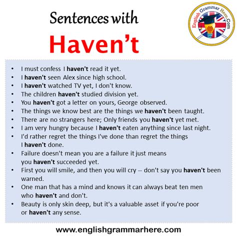 HAVEN T YOU